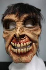 xiuyou Bloody Zombie Máscara realista de cara rota máscara de cabeza completa aterradora Halloween Cosplay carnaval fiesta accesorios decoración xiuyou Bloody Zombie Máscara realista de cara rota máscara de cabeza completa aterradora Halloween Cosplay carnaval fiesta accesorios decoración