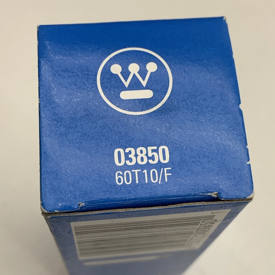 Westinghouse 60T10/F Tubular 60W Cabinet Display Lamp Light Bulb, Frost - Image 4 of 4