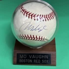 Mo Vaughn Signed Official American League Baseball Autograph
