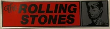 RARE ORIGINAL ROLLING STONES TATTOO YOU MUSIC/CONCERT BUMPER STICKER/DECAL