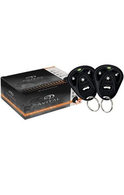 Avital 4105L Remote Start Keyless Entry System 1-Way Car Alarm Lock Unlock Trunk