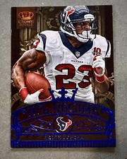 2012 Crown Royale NFL Regime Arian Foster #3 Blue /25