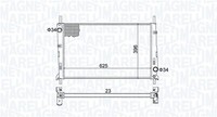 Magneti Marelli MotorküHler WasserküHler 350213189300 FüR Ford Mondeo 1 Turnier