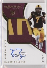 2018 Immaculate Collegiate Premium Rookie 44/99 Kalen Ballage Patch Auto s3g
