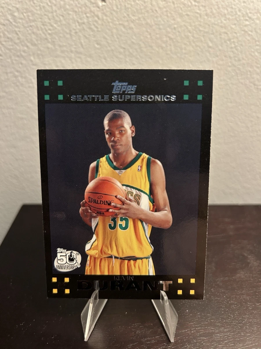 その他 Kevin Durant RC and GU card XMAS SALE 2007-08 Topps #112 Kevin Durant Rookie Black Border 50th