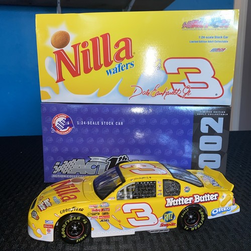 Dale Earnhardt JR #3 Nilla Wafers Nutter Butter 2002 Monte Carlo 1/24 Action