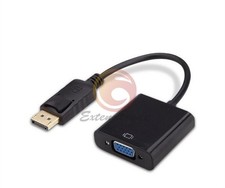1PCS NEW Displayport DP Male To VGA Female Display Adapter #ju