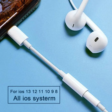 Per IOS Adattatore per Cuffie per Iphone 13 12 11 10 9 8 plus Aux Audio Splitter