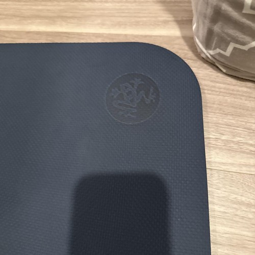 Yoga Mat Manduka Purple Non-Slip Pilates Exercise Equipment Used - Picture 2 of 3