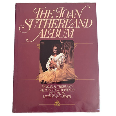 The Joan Sutherland Album - HC DJ - 1986 Vtg