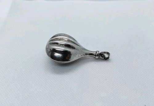 Beautifil Vintage Taxco México Plata de Ley 925 Botella Perfume Colgante - Imagen 7 de 16