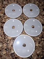 IBook Mac OS X Install Discs One And Two, Software Restore One, Two And Three