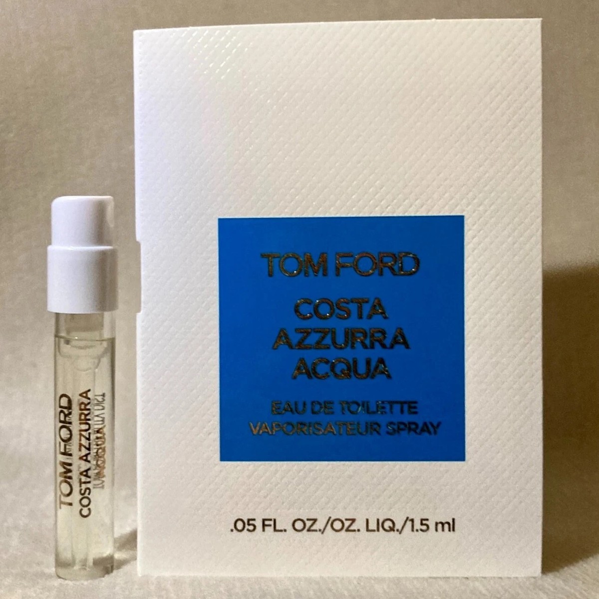 Tom Ford Costa Azzurra Acqua Eau de Toilette Sample Spray .05oz