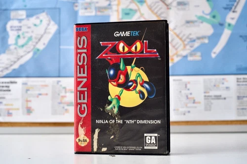 Sega Genesis Game Zool Ninja Of The NTH Dimension