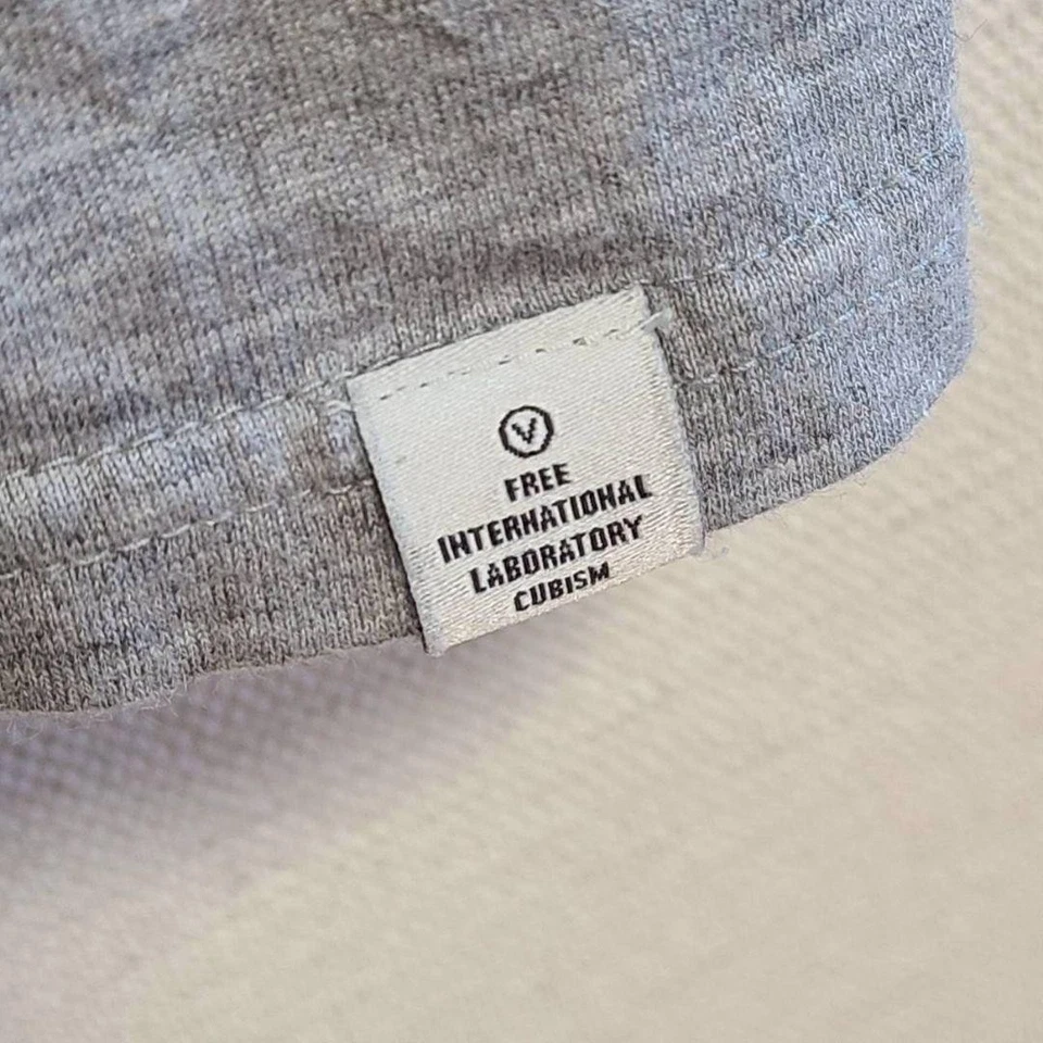 Camiseta VISVIM Manta Bolsillo Gris Algodón Talla L Para Hombre Japón Usada Foto 4 de 4