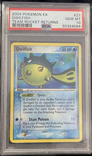 Qwilfish 27/109 PSA 10 GEM MT EX Team Rocket Returns 2004 - POP 16 on eBay