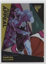 2022-23 Panini Flux Flux Appeal Silver Prizm Damian Lillard #4 10z3