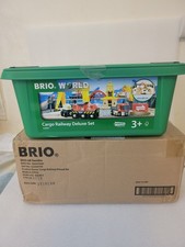 BRIO 33097 Cargo Railway Deluxe Set 54 Pieces 