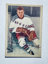 1953-54 Parkhurst Jack Evans #54 New York Rangers