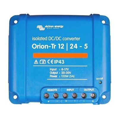 Victron Orion-Tr 12/24-5 DC-DC Konverter 120W galvanisch isoliert 12v zu 24v  