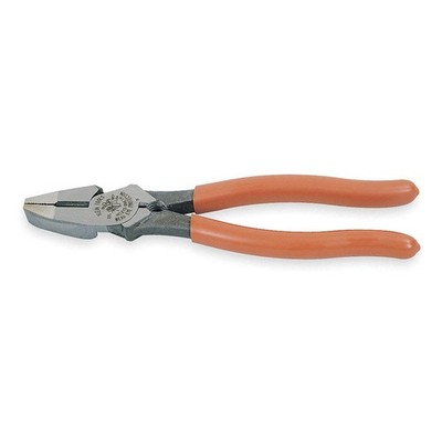KLEIN TOOLS HD213-9NE Linemans Plier,9-1/2'' L,Dipped 5C565