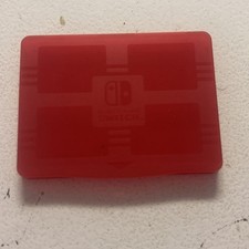 Nintendo Switch Game Card Snap Case Red Cartridge Cart Holder Storage Authentic