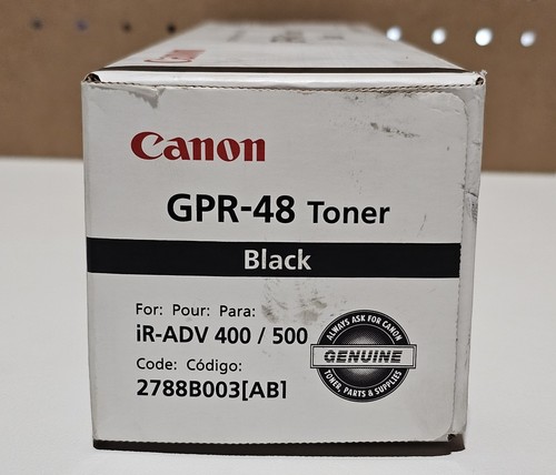 New Genuine Canon GPR-48 Black Toner Cartridge for imageRunner Advance 400 / 500 - 第 5/6 張圖片