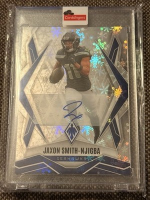 Jaxon Smith-Njigba 2025 Panini Phoenix Winter Autograph /35 Seattle Seahawks