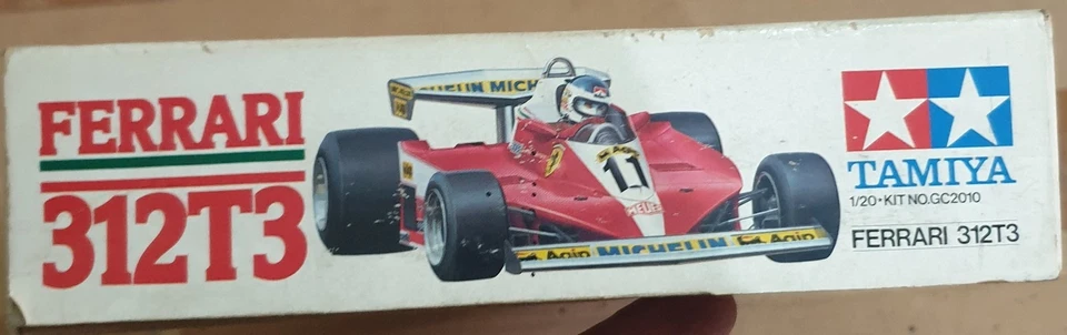 Tamiya 1/20 Ferrari 312/t3 - raro - NUOVO - Immagine 2 di 3