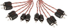 Stinger SI4620 Car Audio 4000 Series 20 Foot 6Ch Rca Signal Interconnect Cable