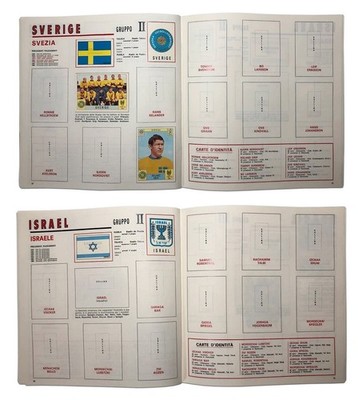 Panini Album World Cup Mexico 70 WC 1970 - Semi Complete Album