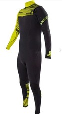 Body Glove CT 3/2mm GBS Chest Zip Wetsuit YELLOW 13138 Size Medium