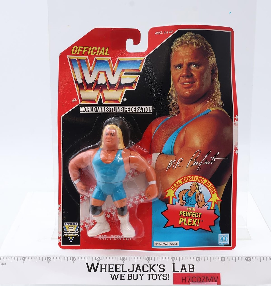 WWF ハズブロ フィギュア レッドカード プロレス ミスターパーフェクト Mr. Perfect WWF Wrestling Action Figure 1993 Hasbro NEW SEALED | eBay