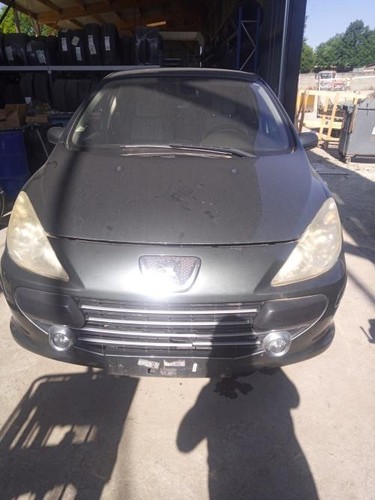 Porte Avant Droit Pour PEUGEOT 307 Phase 2 Break - Réf. 9004S7, Couleur Gris Foncé, Occasion (état Correct)