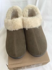 ClarksWomens FauxFur Lined ClogSlipper WarmCozy Indoor Outdoor Plush Slipper-8