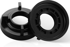 Faucet Mounting Nut 1/2" IPS : Durable Plastic Easy Installation Lock Nut