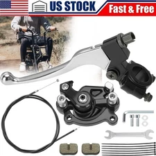 Mini Bike Brake Caliper Lever Kit Compatible with Monster Mega Moto MMB80 105Cc