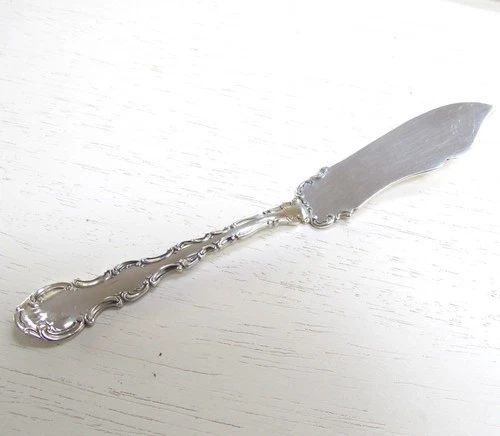 GORHAM Sterling Silver MASTER BUTTER KNIFE Strasbourg Pattern - No Monogram- 37g