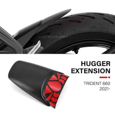Rear Fender Extender Mudguard Extension For Triumph Trident 660 2021 2022 2023-