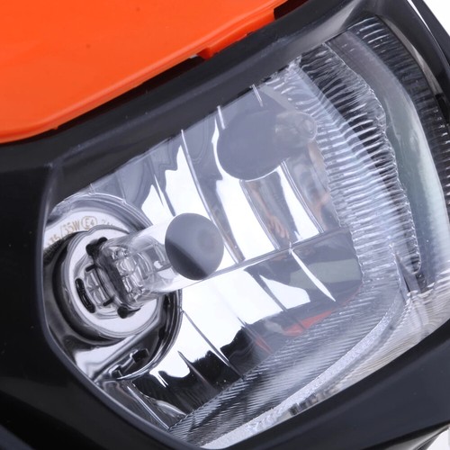 Off-Road Dirt-Bike Street Headlight Lamp Motorcycle Fit For Honda CRF 125 250 XR - Picture 12 of 12