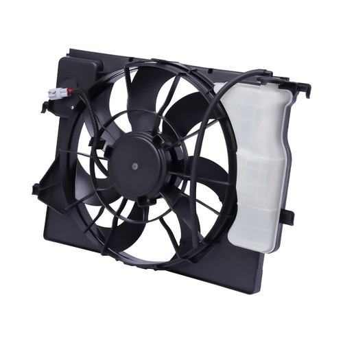 Dual Radiator for 2018-2020 Hyundai Accent/Kia Rio dual cooling Fan&Shroud Black