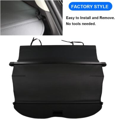 Trunk Cargo Cover For Honda Pilot 2023 2024 Suv Rear Security Shielding Shade
