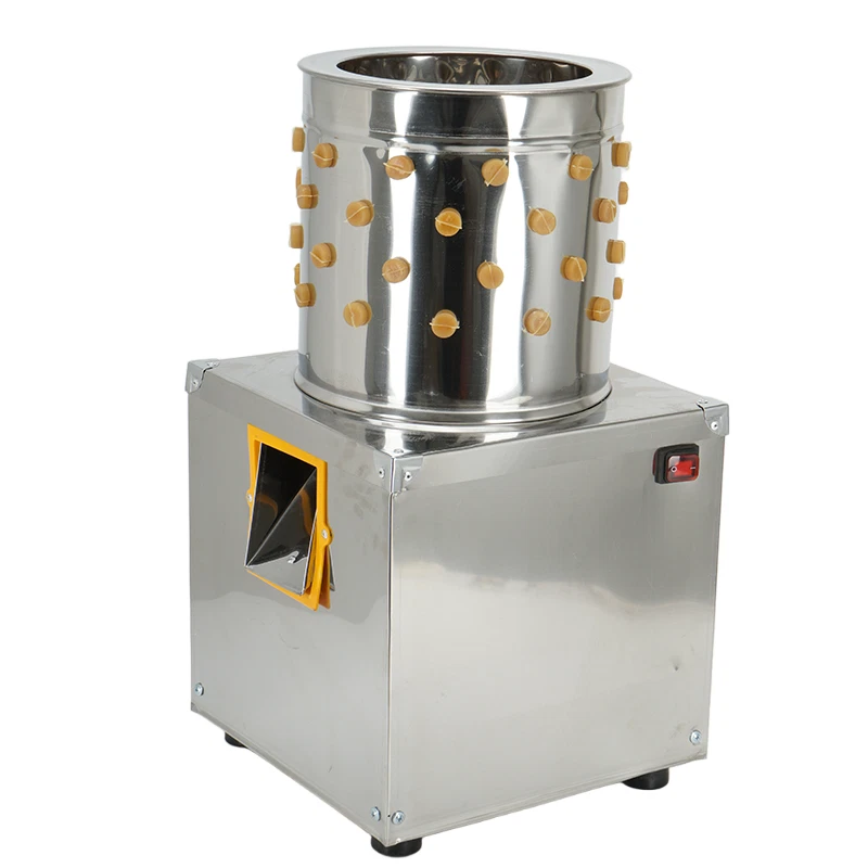 Spiumatrice elettrica per polli,Spiumatrice Automatica per Piume di pollame 180W - Immagine 3 di 4