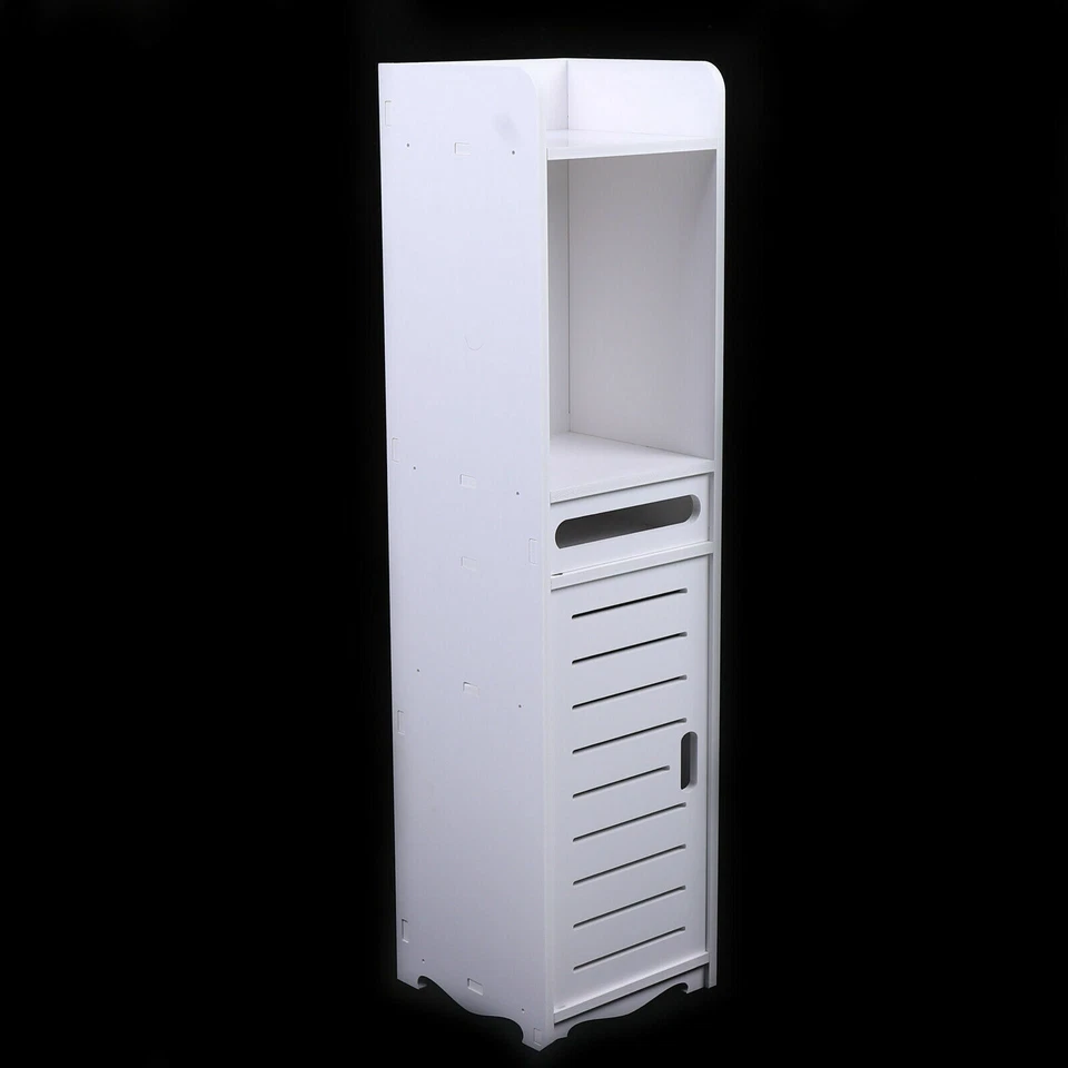 Tall cabinet bathroom cabinet narrow bathroom cabinet bathroom shelf bedroom cabinet - Image 4 of 4