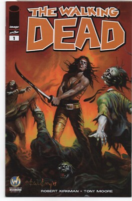 WALKING DEAD #1   WIZARD WORLD   RICHMOND COMIC CON EXCLUSIVE   COLOR VAR