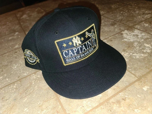 NEW YORK YANKEES DEREK JETER NEW ERA 5950 ADJUSTABLE HALL OF FAME INDUCTION HAT