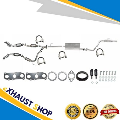 Complete Exhaust System Fit 2003-2009 Toyota 4Runner 4.0L NEW InStock