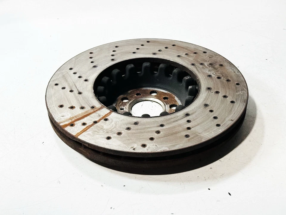 OEM 2020-2023 BMW X3M F97 G01 G02 FRENO DELANTERO DERECHO DISCO PERFORADO ROTOR Foto 3 de 4