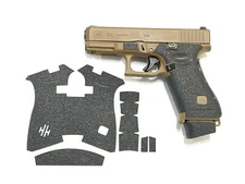 HANDLEITGRIPS LASER CUT CUSTOM TACTICAL GUN SANDPAPER GRIP TAPE for Glock 19X