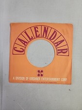 45 RPM 7" RECORD SLEEVES CO. SLEEVE 1 PACK SEE PHOTOS - Calendar SLV196